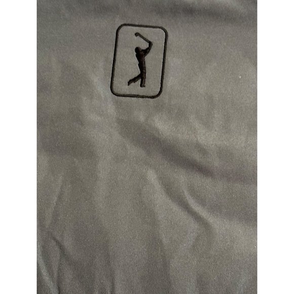PGA Tour Grey Fleece Golf Moisture Absorbing Jacket Men's XL Solid 1/4 Zip NWT - Picture 3 of 8